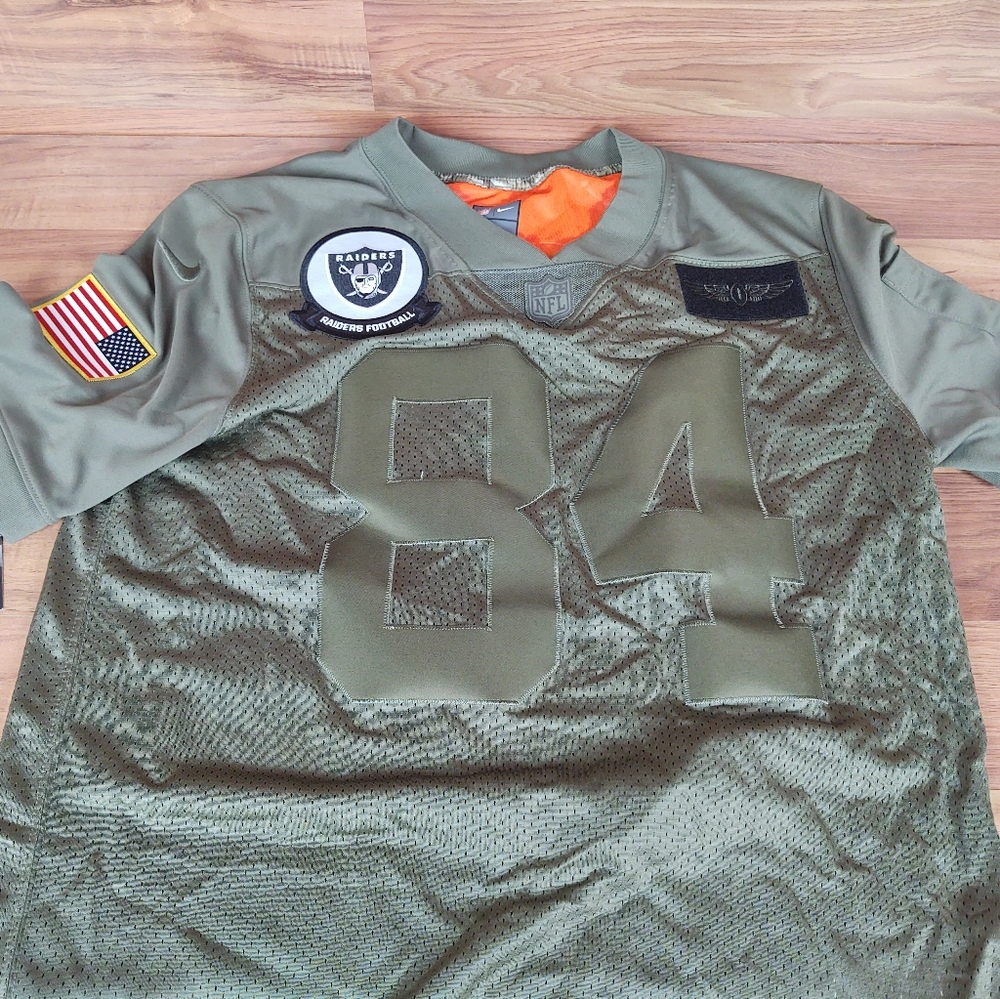 Antonio Brown Oakland Raiders Nike Salute To Servi